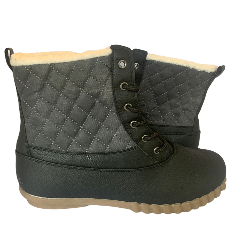 Avon Cushion walk black boot‎ sz 9 NWT